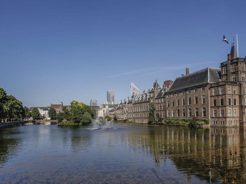 Hofvijver in Den Haag